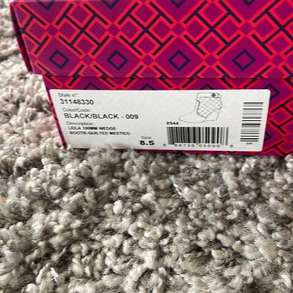 Tory Burch Leila Wedge Bootie 8.5 - Picture 2 of 6